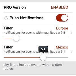 Push Notifications Filters